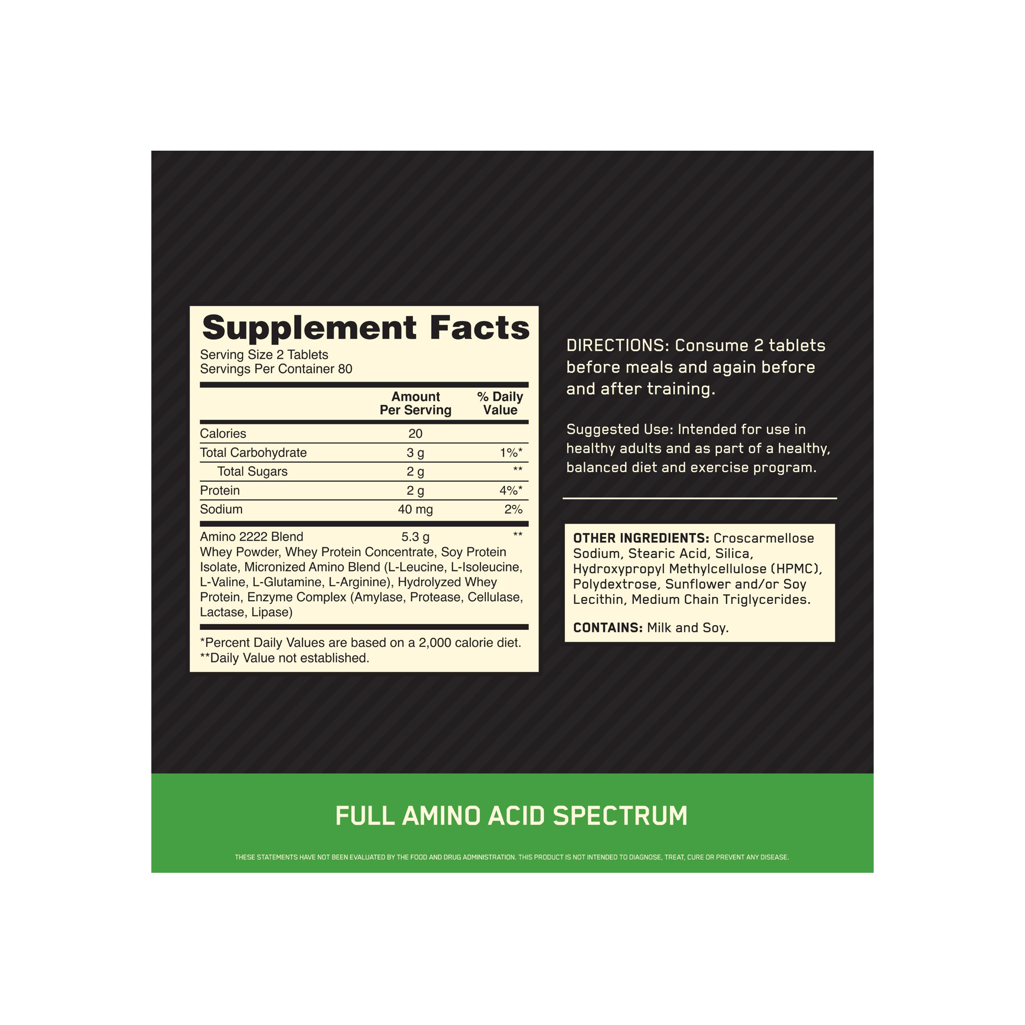 Optimum Nutrition, Superior Amino 2222 - Image 4