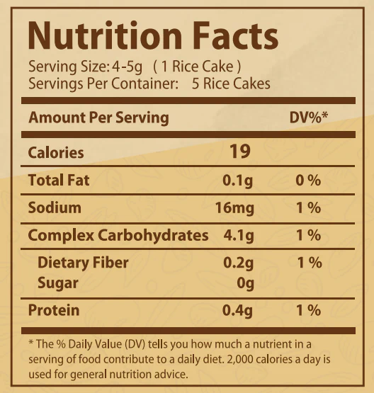 Organic Nation Rice Cake – Salted Mixed Seeds - Image 2