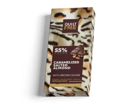 Guilt Free Chocolate Bar – Almond Chocolate
