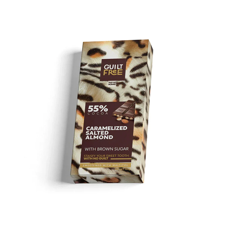 Guilt Free Chocolate Bar – Almond Chocolate