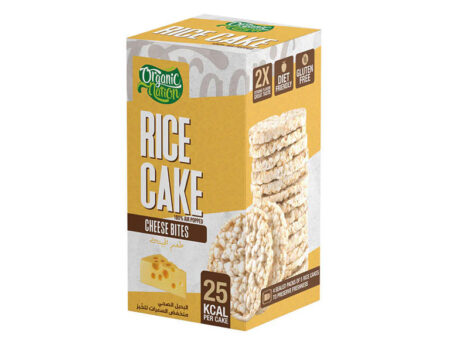 Organic Nation Rice Cake – Cheese Bites (20 Pieces)