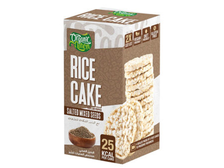 Organic Nation Rice Cake – Salted Mixed Seeds (20 Pieces)