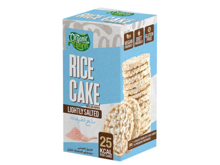 Organic Nation Rice Cake – Lightly Salted (20 Pieces)