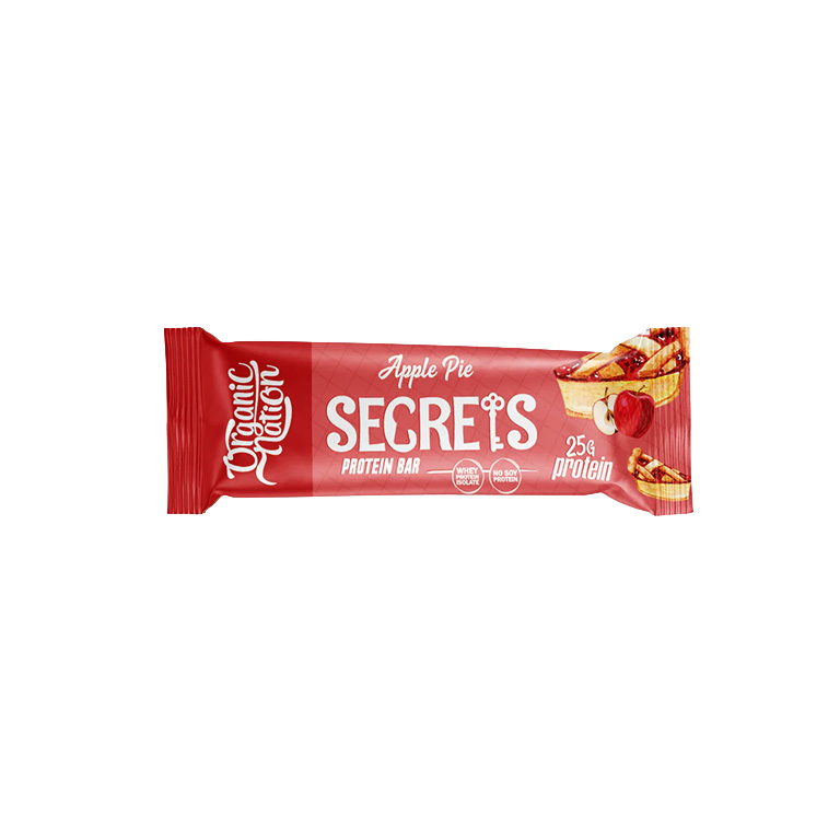 Organic Nation Secrets Protein Bar – Apple Pie