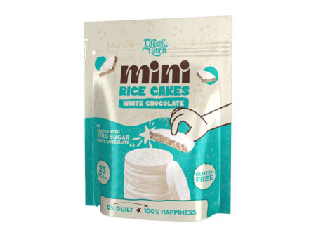 Organic Nation Mini Rice Cakes – White Chocolate