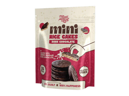 Organic Nation Mini Rice Cakes – Dark Chocolate